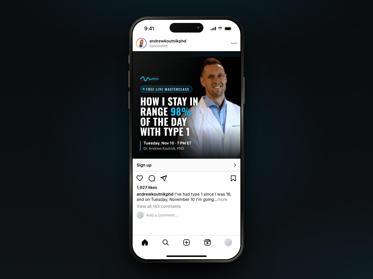 Static ad preview